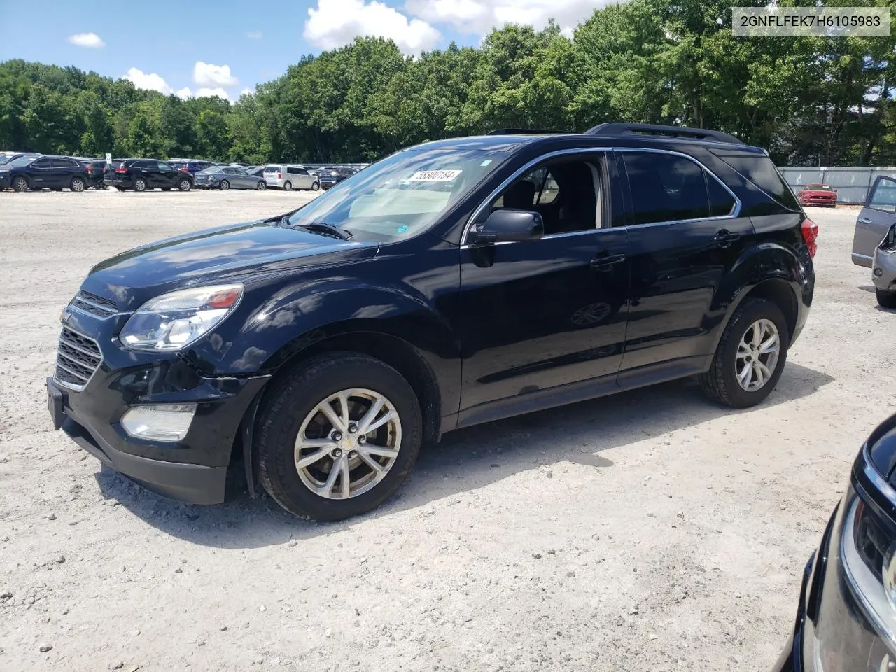 2017 Chevrolet Equinox Lt VIN: 2GNFLFEK7H6105983 Lot: 58300184