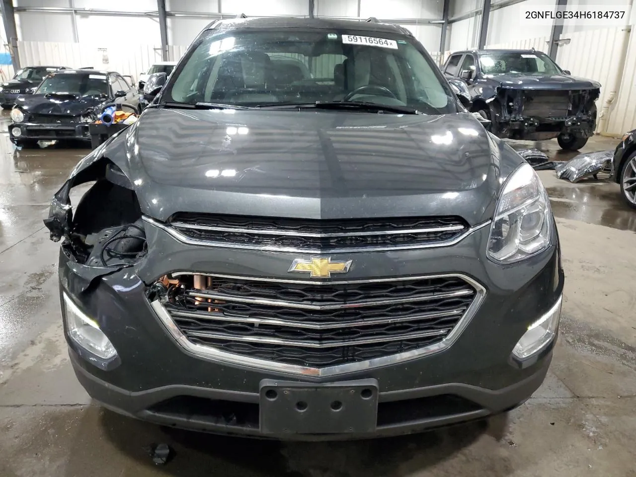 2017 Chevrolet Equinox Premier VIN: 2GNFLGE34H6184737 Lot: 59116564