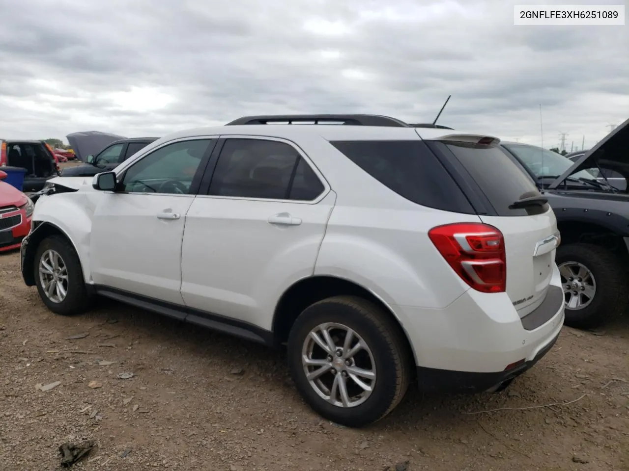 2017 Chevrolet Equinox Lt VIN: 2GNFLFE3XH6251089 Lot: 59348374