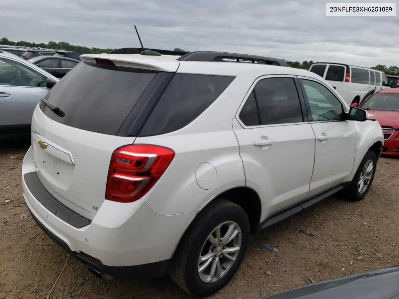 2017 Chevrolet Equinox Lt VIN: 2GNFLFE3XH6251089 Lot: 59348374