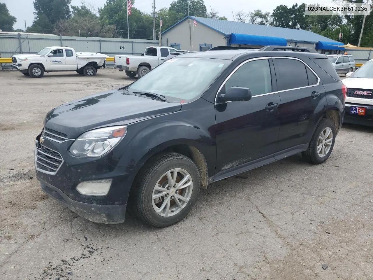 2017 Chevrolet Equinox Lt VIN: 02GNALCEK3H619236 Lot: 59740984