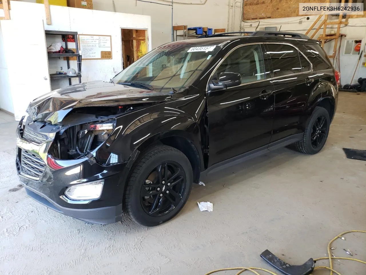 2017 Chevrolet Equinox Lt VIN: 2GNFLFEK3H6242936 Lot: 60435154