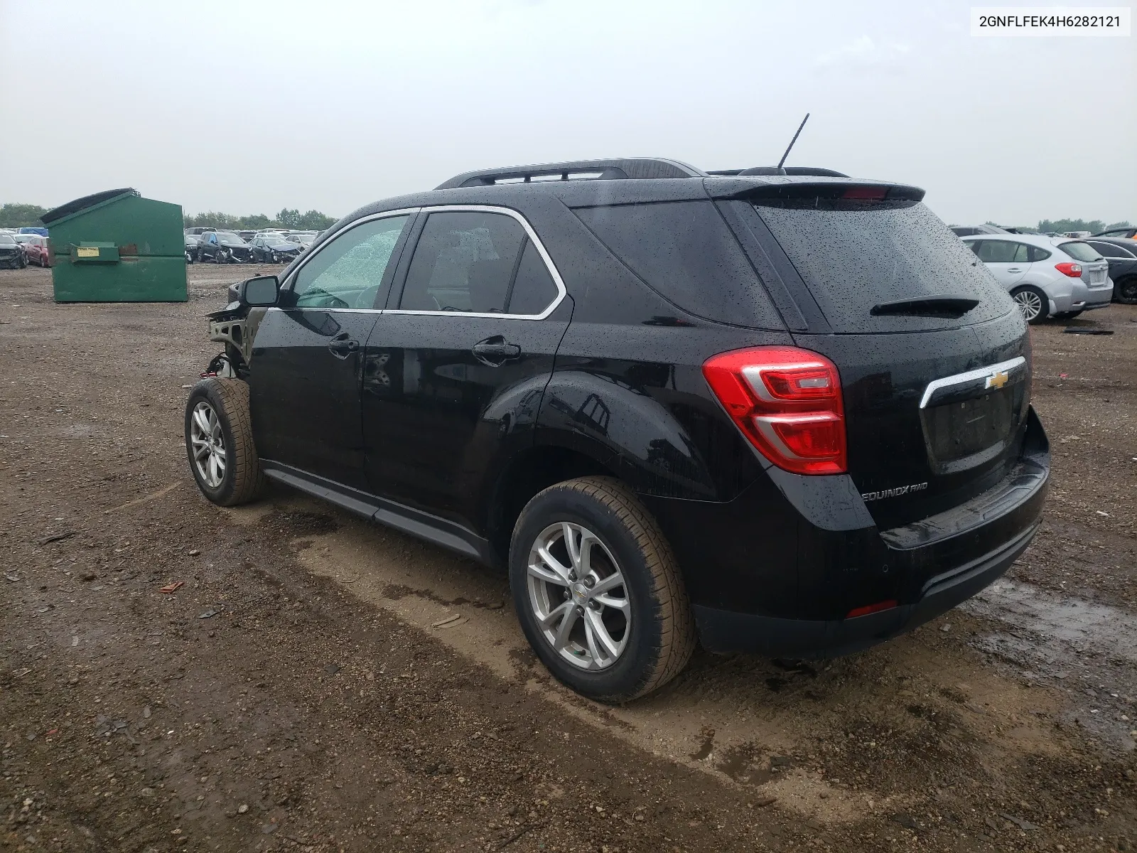 2017 Chevrolet Equinox Lt VIN: 2GNFLFEK4H6282121 Lot: 60820844