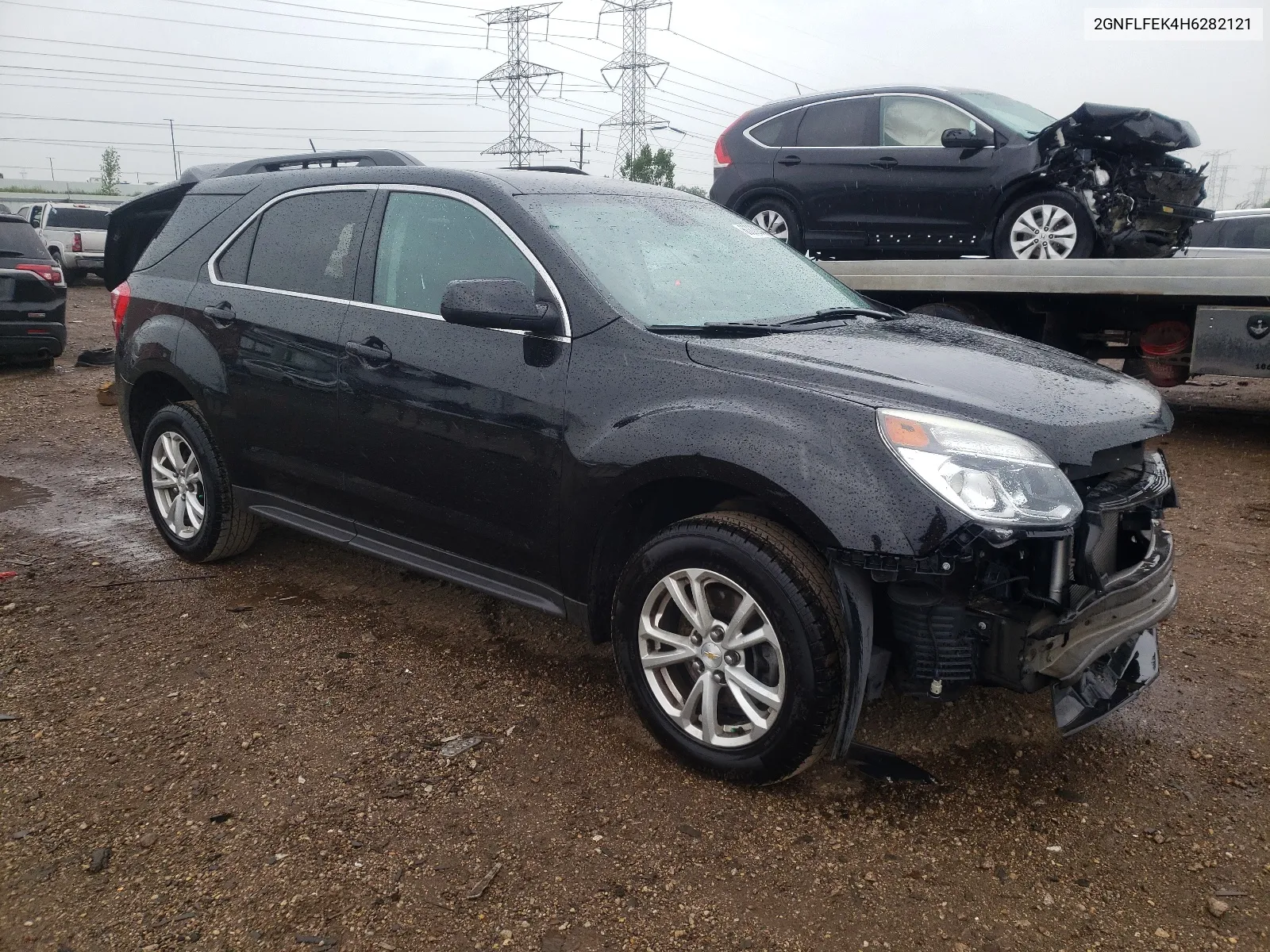 2017 Chevrolet Equinox Lt VIN: 2GNFLFEK4H6282121 Lot: 60820844