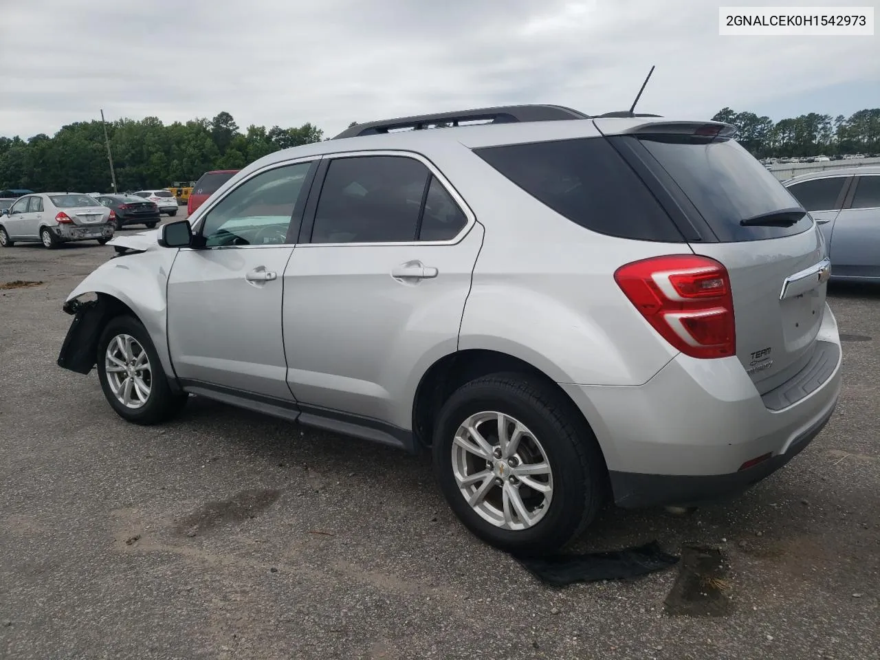 2017 Chevrolet Equinox Lt VIN: 2GNALCEK0H1542973 Lot: 60828574