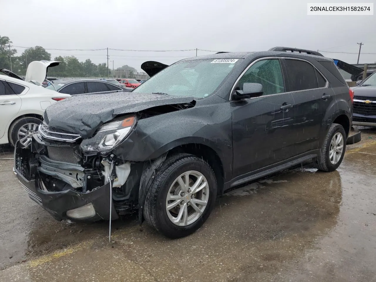 2017 Chevrolet Equinox Lt VIN: 2GNALCEK3H1582674 Lot: 61305524