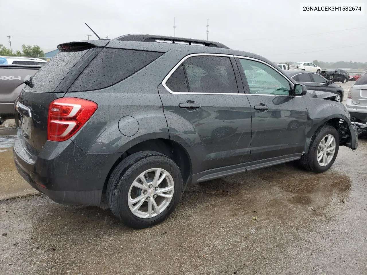 2017 Chevrolet Equinox Lt VIN: 2GNALCEK3H1582674 Lot: 61305524