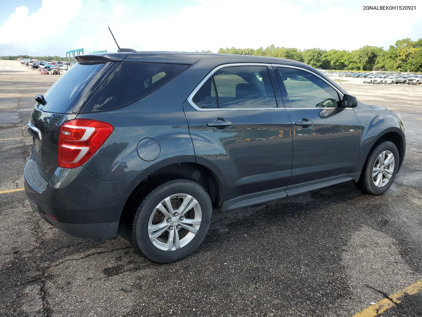 2017 Chevrolet Equinox Ls VIN: 2GNALBEK0H1520921 Lot: 62241454