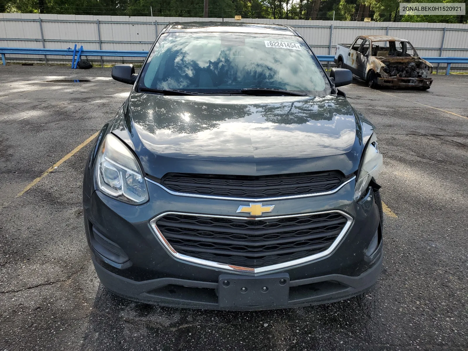 2017 Chevrolet Equinox Ls VIN: 2GNALBEK0H1520921 Lot: 62241454