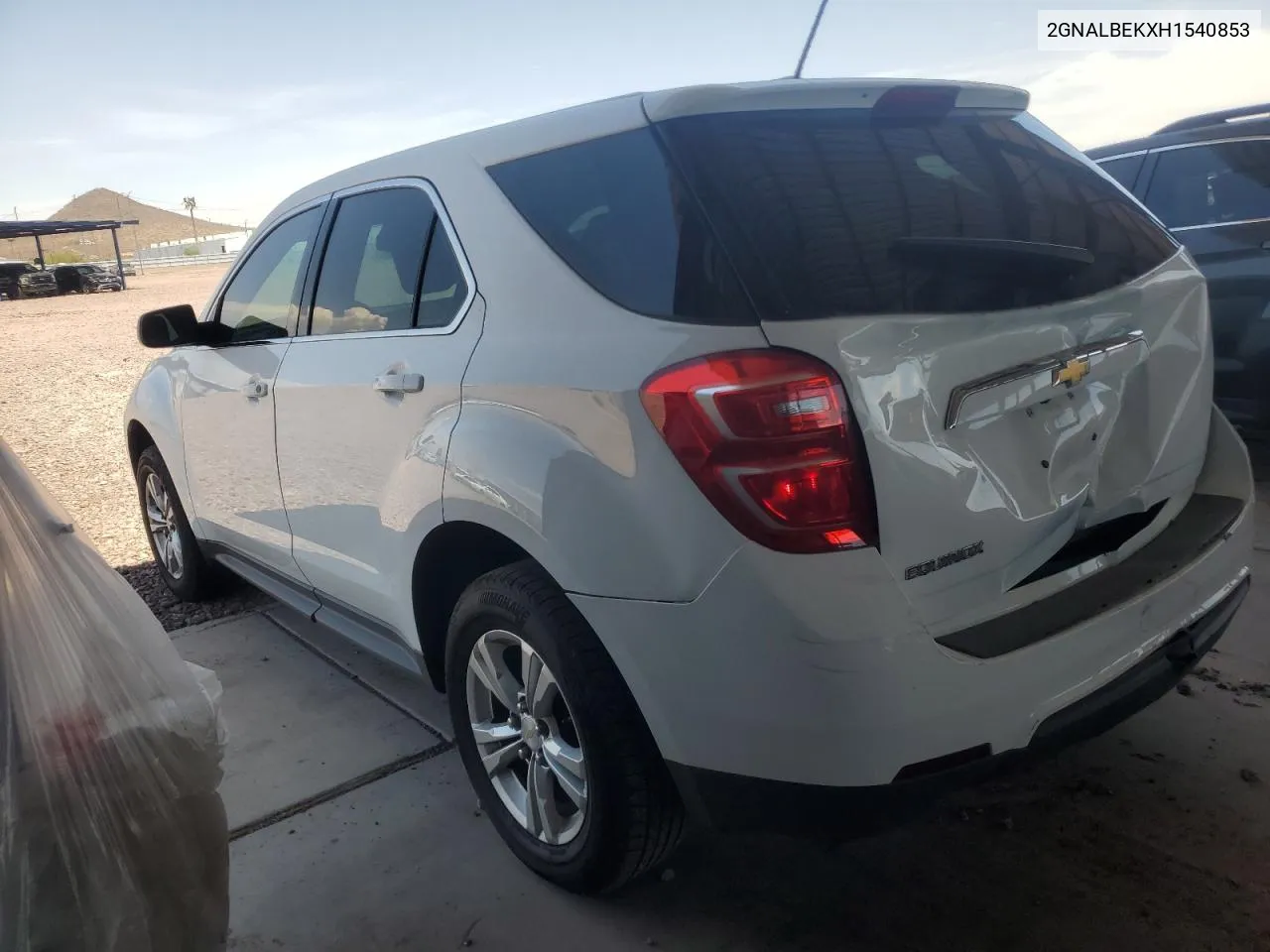 2GNALBEKXH1540853 2017 Chevrolet Equinox Ls