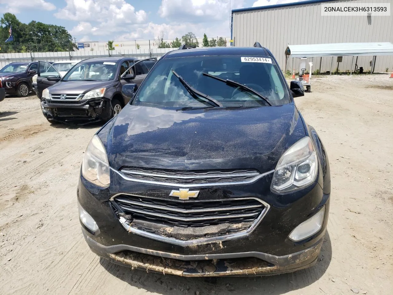 2017 Chevrolet Equinox Lt VIN: 2GNALCEK3H6313593 Lot: 62953414