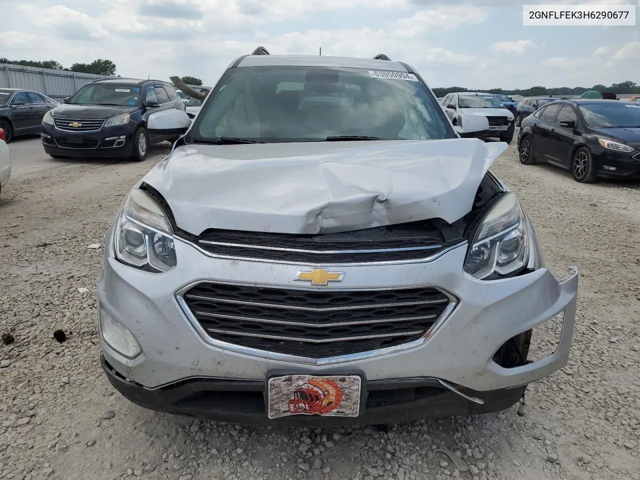 2017 Chevrolet Equinox Lt VIN: 2GNFLFEK3H6290677 Lot: 63050994