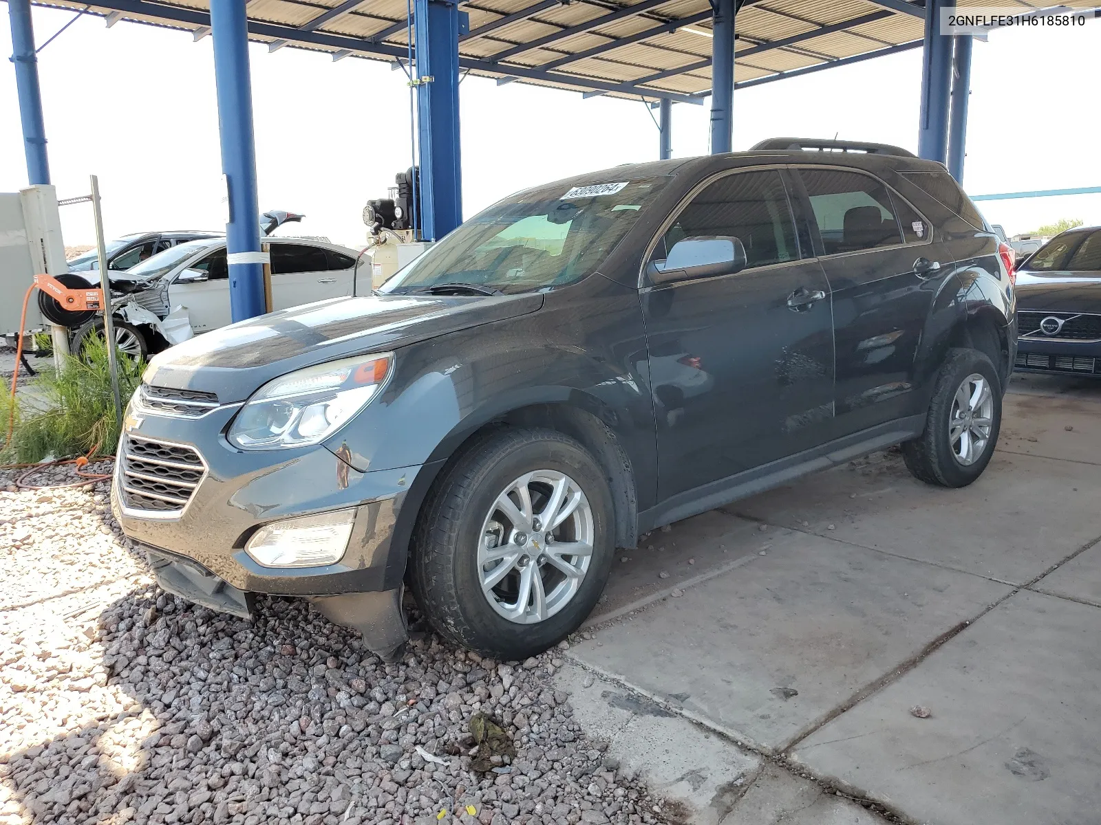 2017 Chevrolet Equinox Lt VIN: 2GNFLFE31H6185810 Lot: 63090264