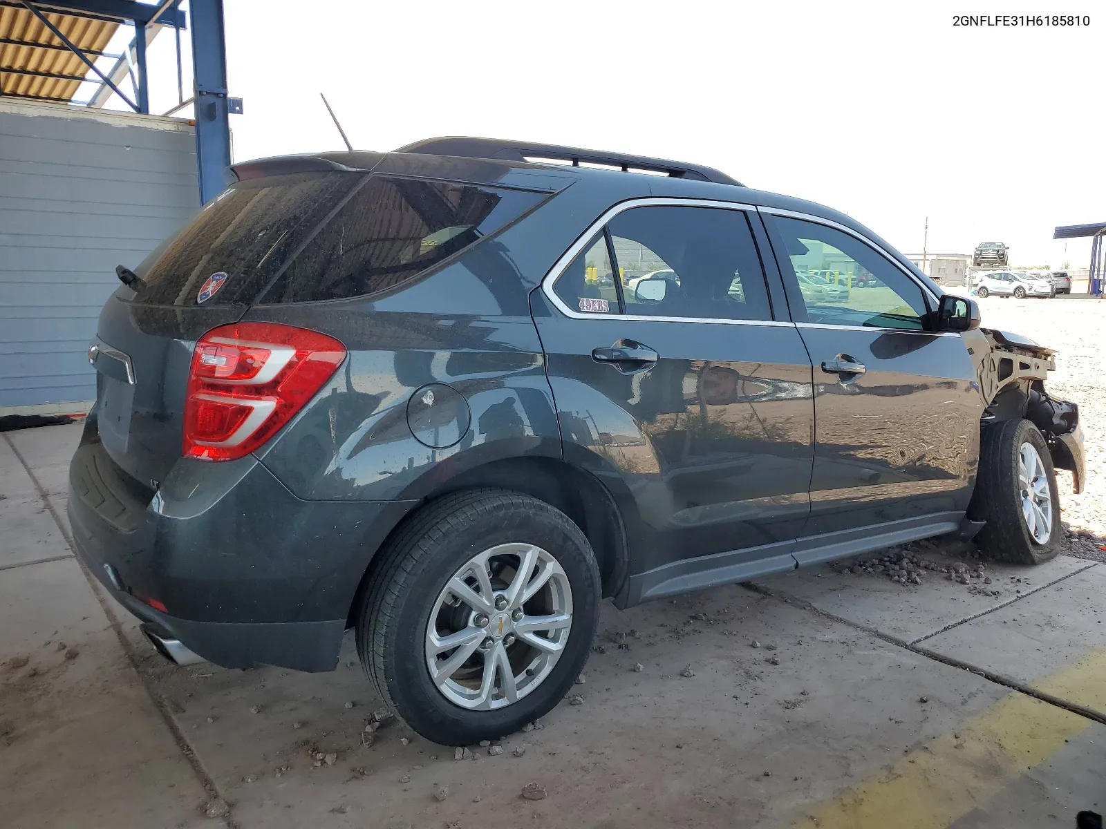 2017 Chevrolet Equinox Lt VIN: 2GNFLFE31H6185810 Lot: 63090264