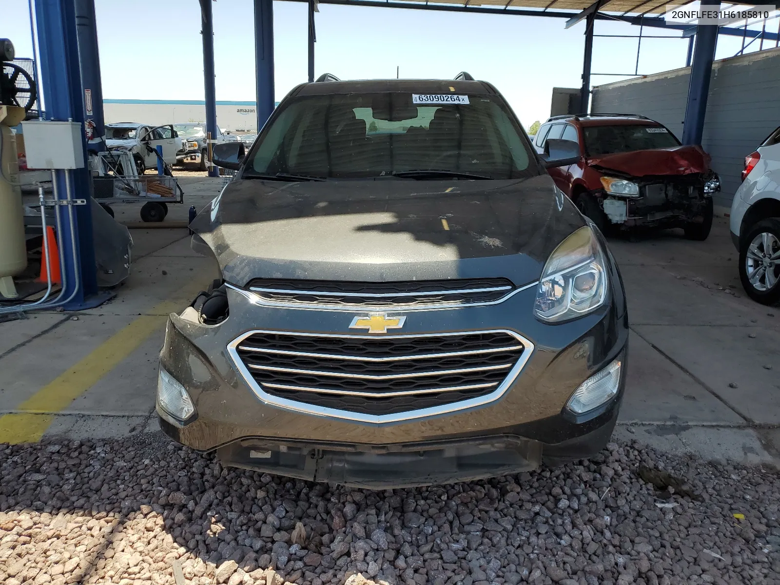 2017 Chevrolet Equinox Lt VIN: 2GNFLFE31H6185810 Lot: 63090264