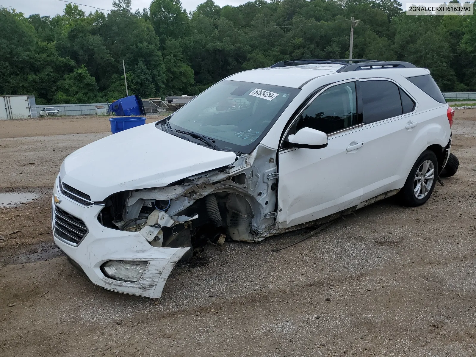 2017 Chevrolet Equinox Lt VIN: 2GNALCEKXH6163790 Lot: 64004254