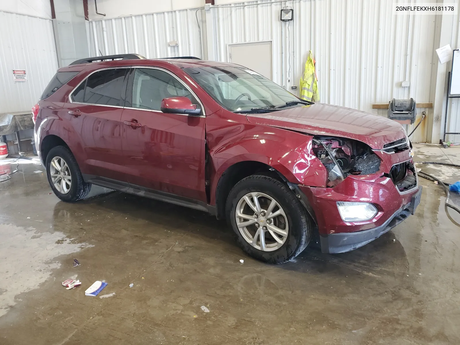 2017 Chevrolet Equinox Lt VIN: 2GNFLFEKXH6181178 Lot: 64006734