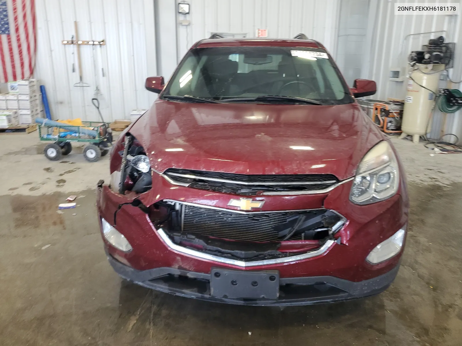 2017 Chevrolet Equinox Lt VIN: 2GNFLFEKXH6181178 Lot: 64006734