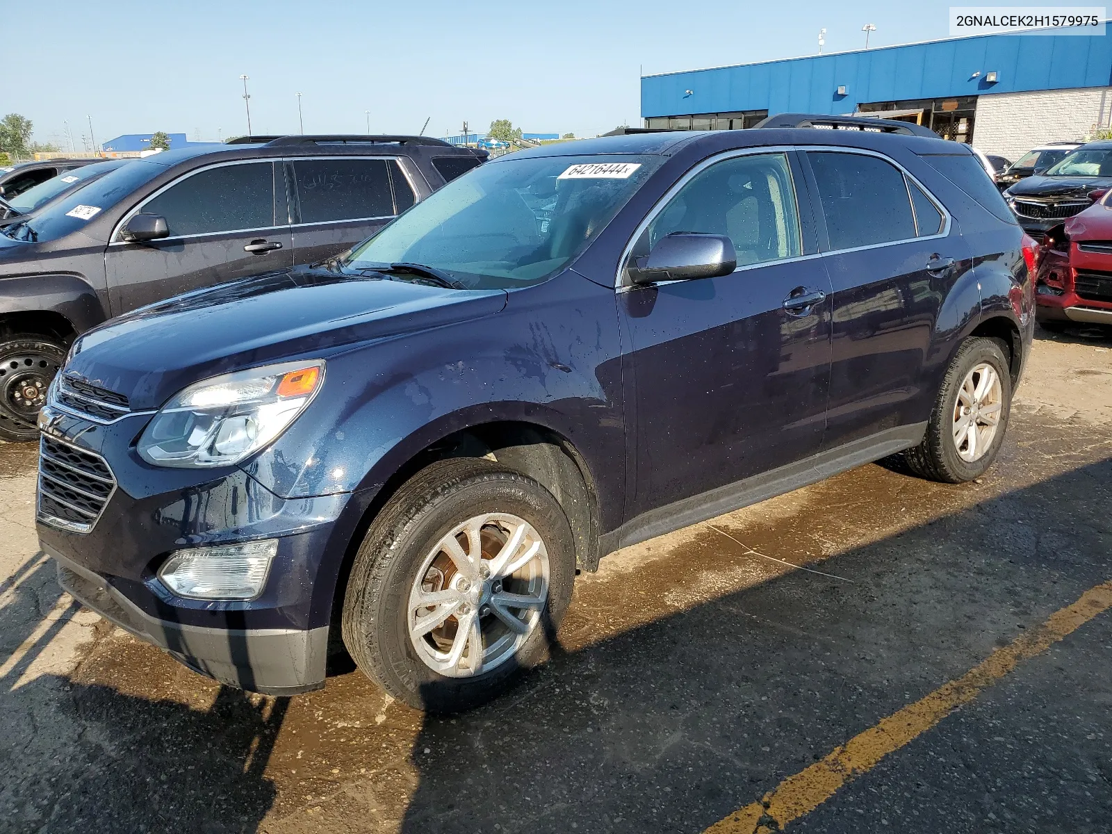 2017 Chevrolet Equinox Lt VIN: 2GNALCEK2H1579975 Lot: 64216444