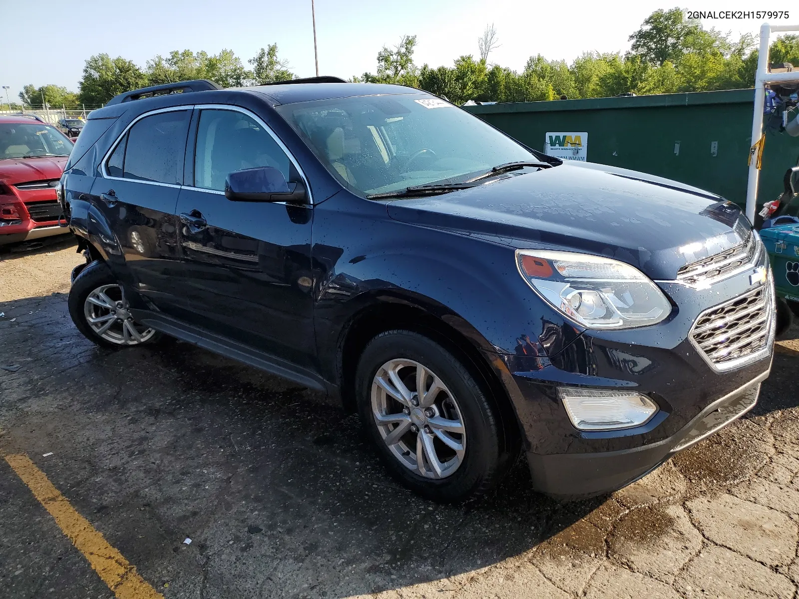 2017 Chevrolet Equinox Lt VIN: 2GNALCEK2H1579975 Lot: 64216444