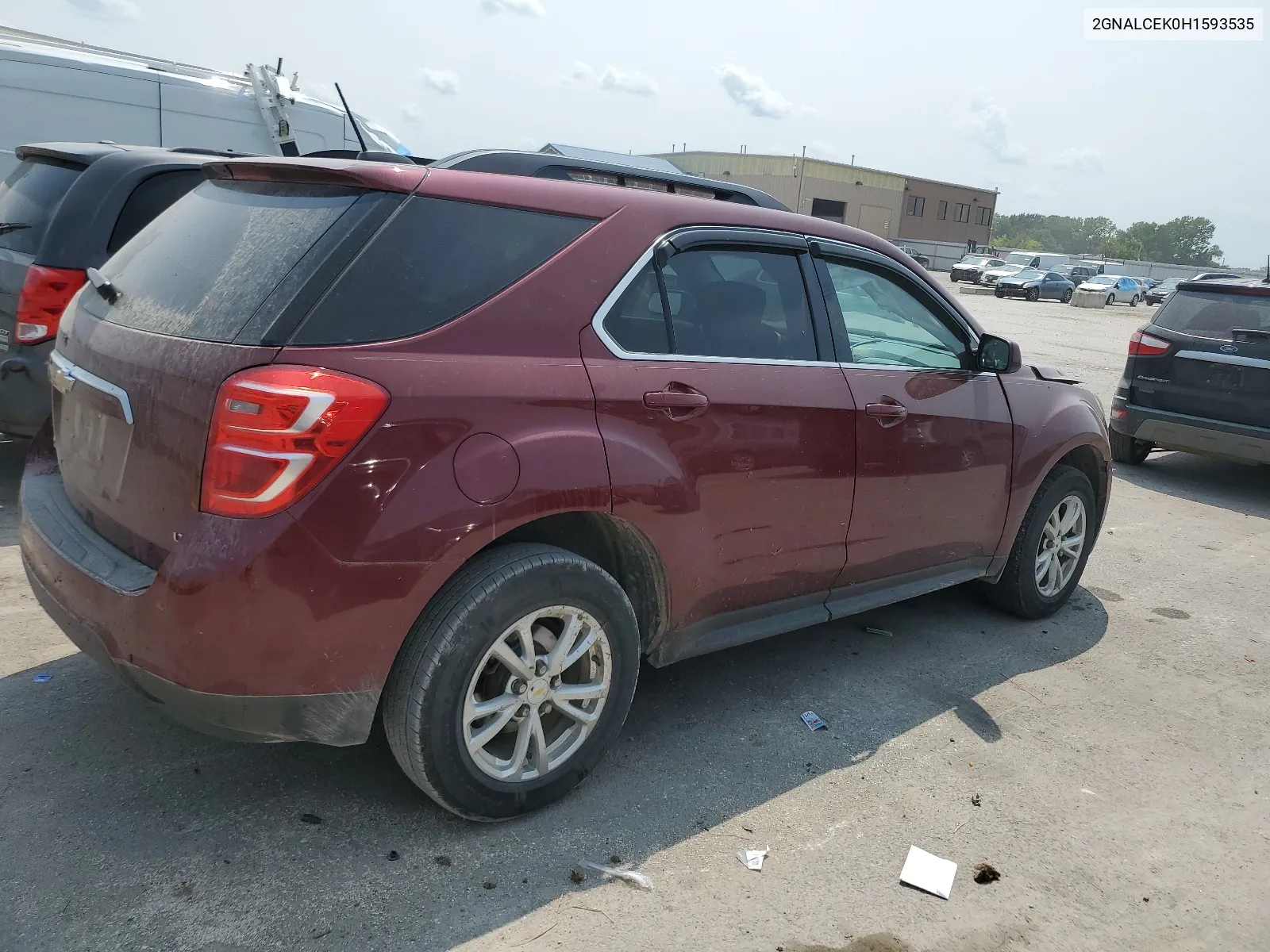 2017 Chevrolet Equinox Lt VIN: 2GNALCEK0H1593535 Lot: 64642824