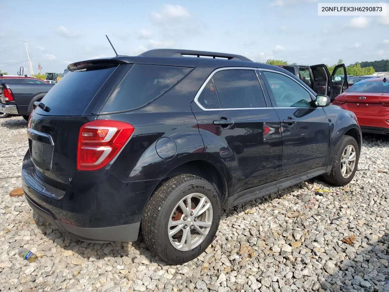 2017 Chevrolet Equinox Lt VIN: 2GNFLFEK3H6290873 Lot: 64706204