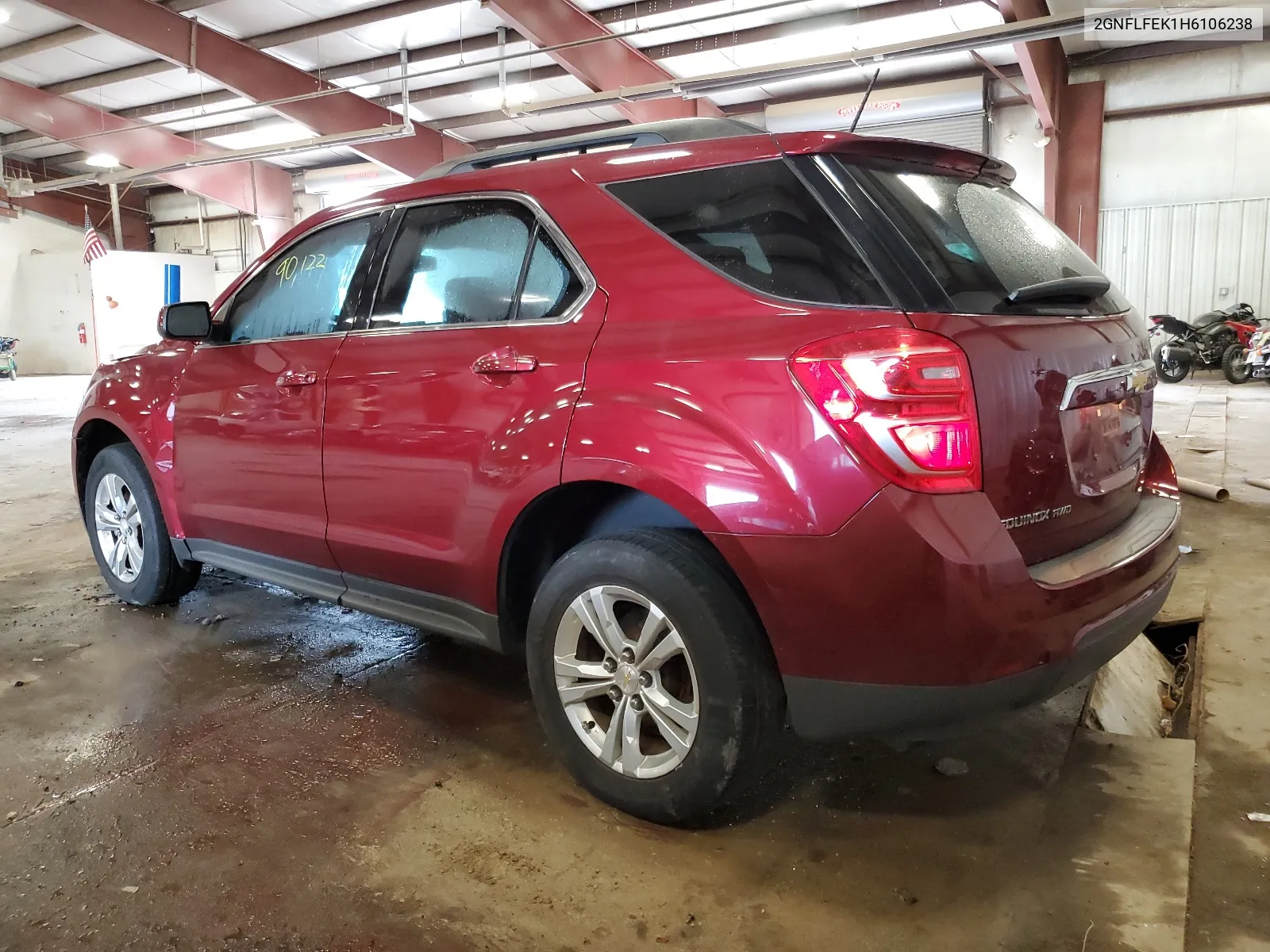 2017 Chevrolet Equinox Lt VIN: 2GNFLFEK1H6106238 Lot: 64941524