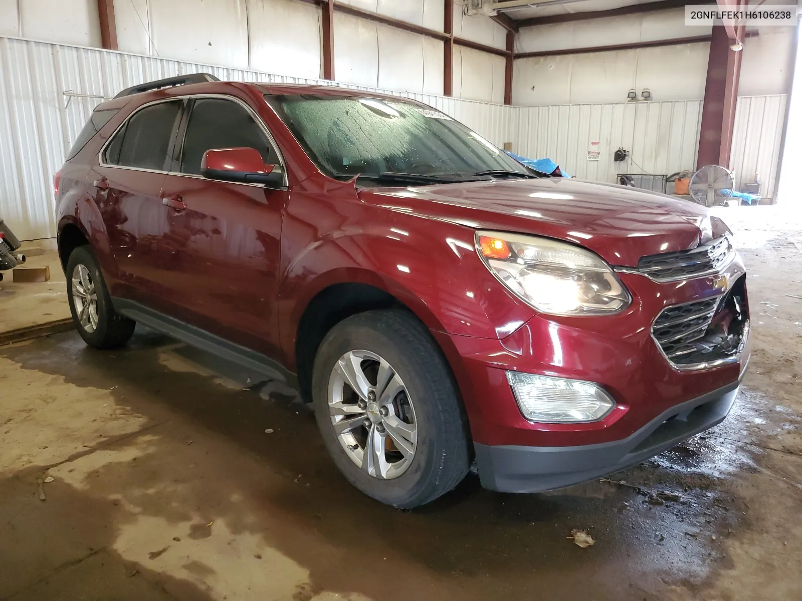 2017 Chevrolet Equinox Lt VIN: 2GNFLFEK1H6106238 Lot: 64941524