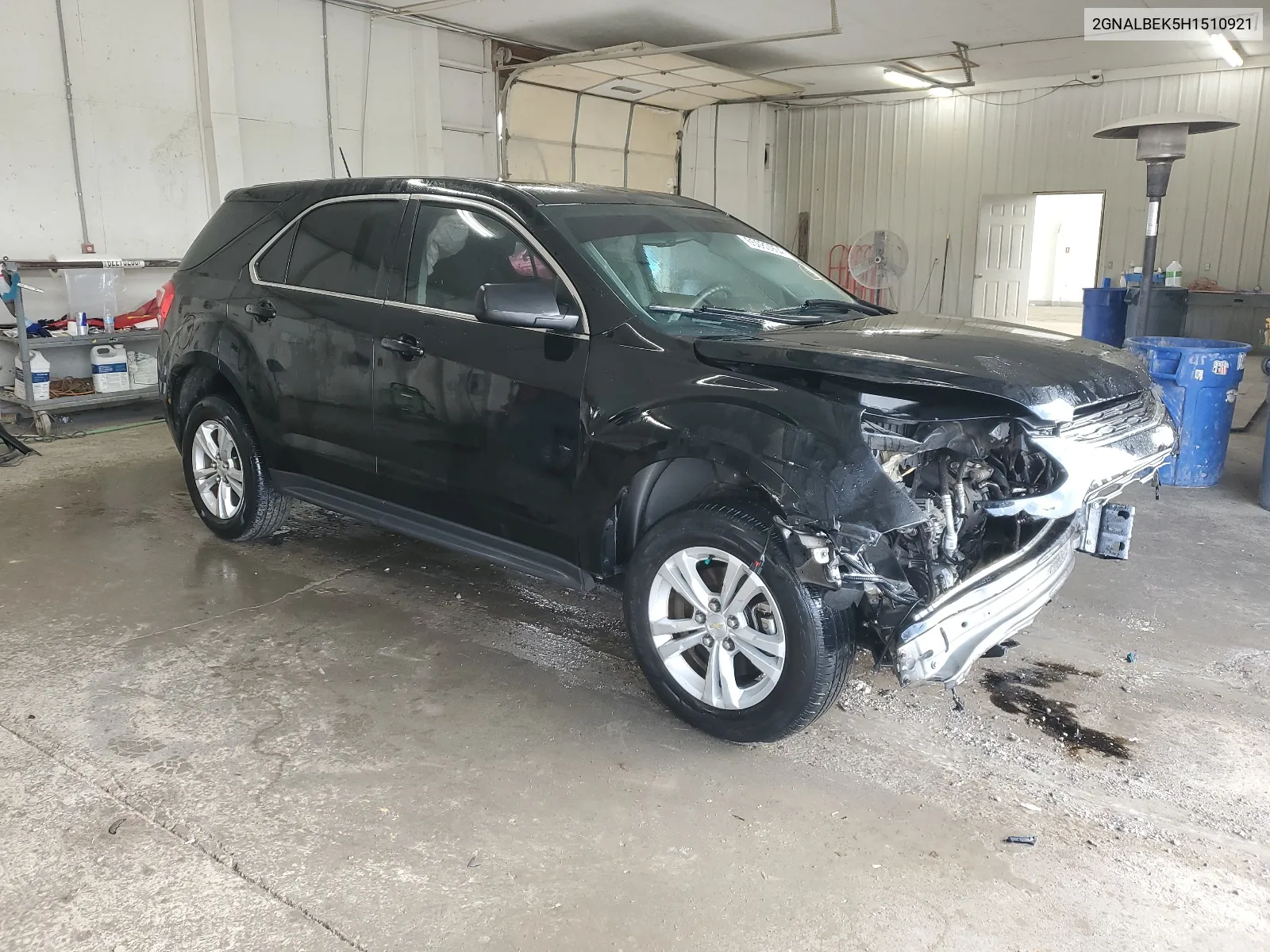 2017 Chevrolet Equinox Ls VIN: 2GNALBEK5H1510921 Lot: 65080904