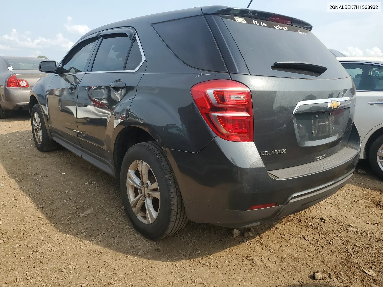 2017 Chevrolet Equinox Ls VIN: 2GNALBEK7H1538932 Lot: 65244314