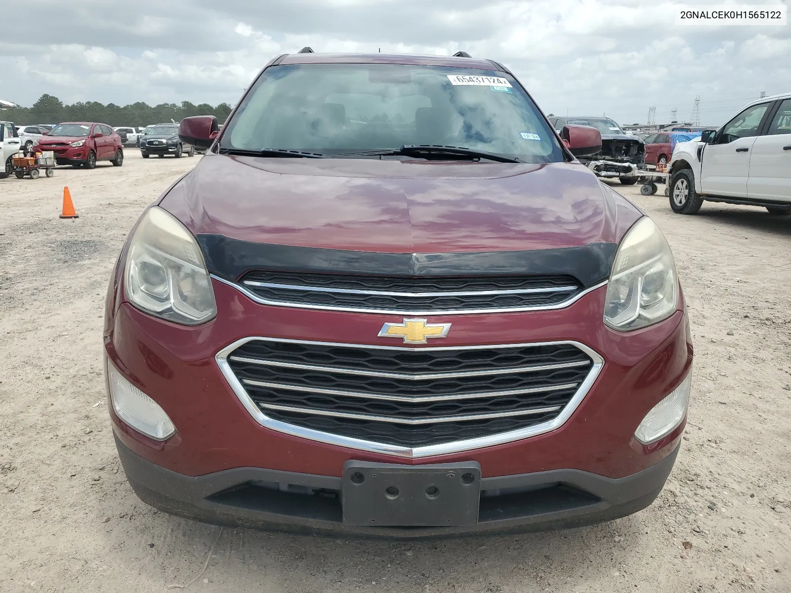 2017 Chevrolet Equinox Lt VIN: 2GNALCEK0H1565122 Lot: 65437124