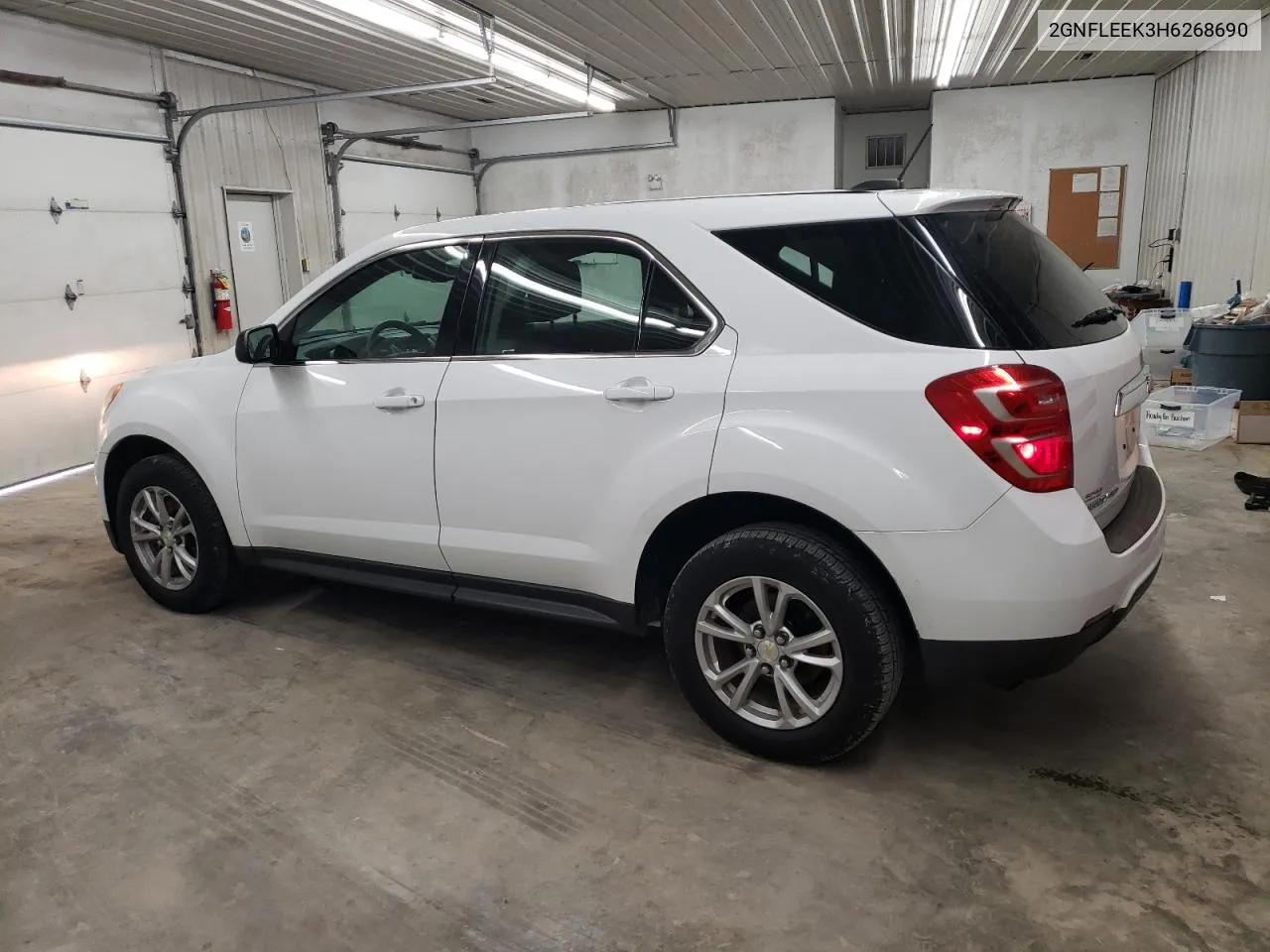 2017 Chevrolet Equinox Ls VIN: 2GNFLEEK3H6268690 Lot: 65524984