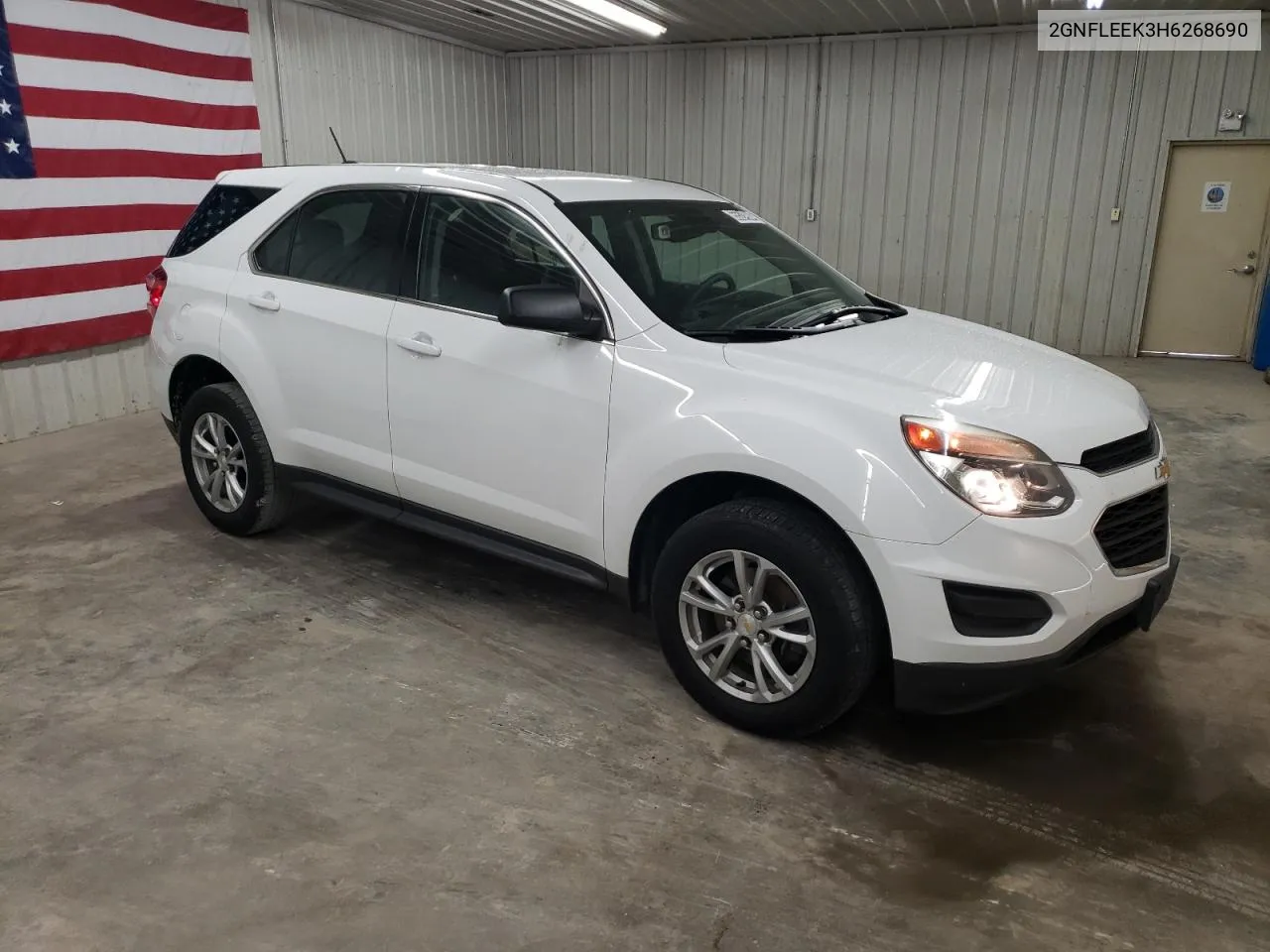 2017 Chevrolet Equinox Ls VIN: 2GNFLEEK3H6268690 Lot: 65524984