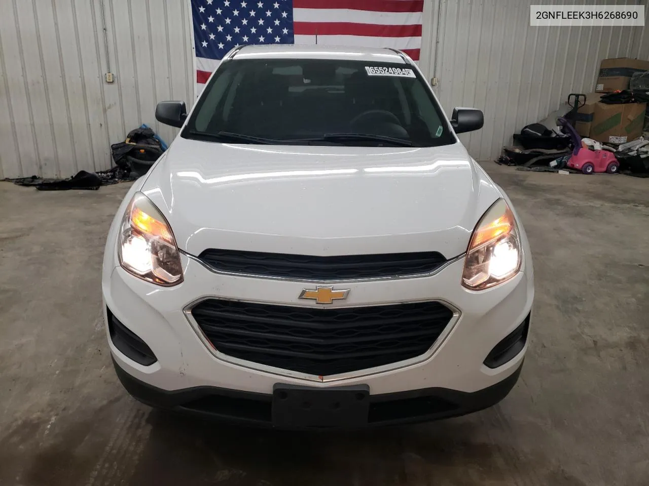 2017 Chevrolet Equinox Ls VIN: 2GNFLEEK3H6268690 Lot: 65524984