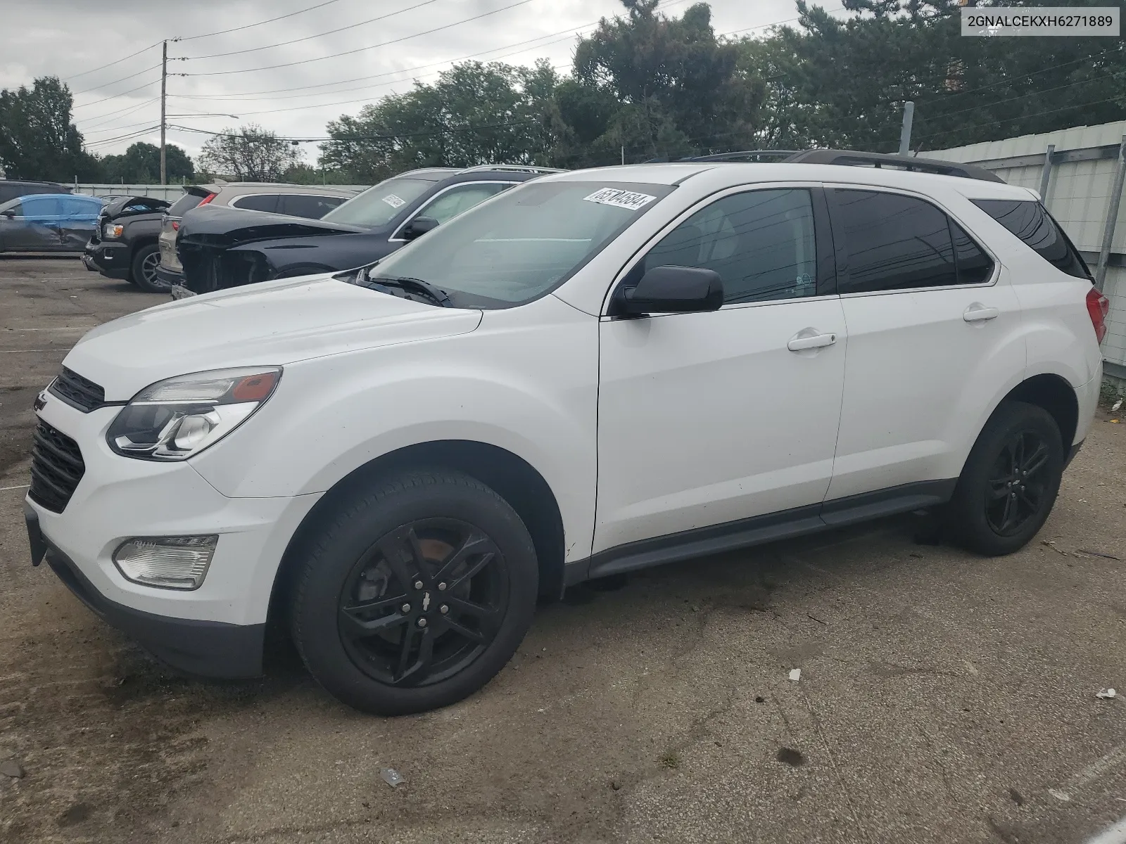 2017 Chevrolet Equinox Lt VIN: 2GNALCEKXH6271889 Lot: 65704584