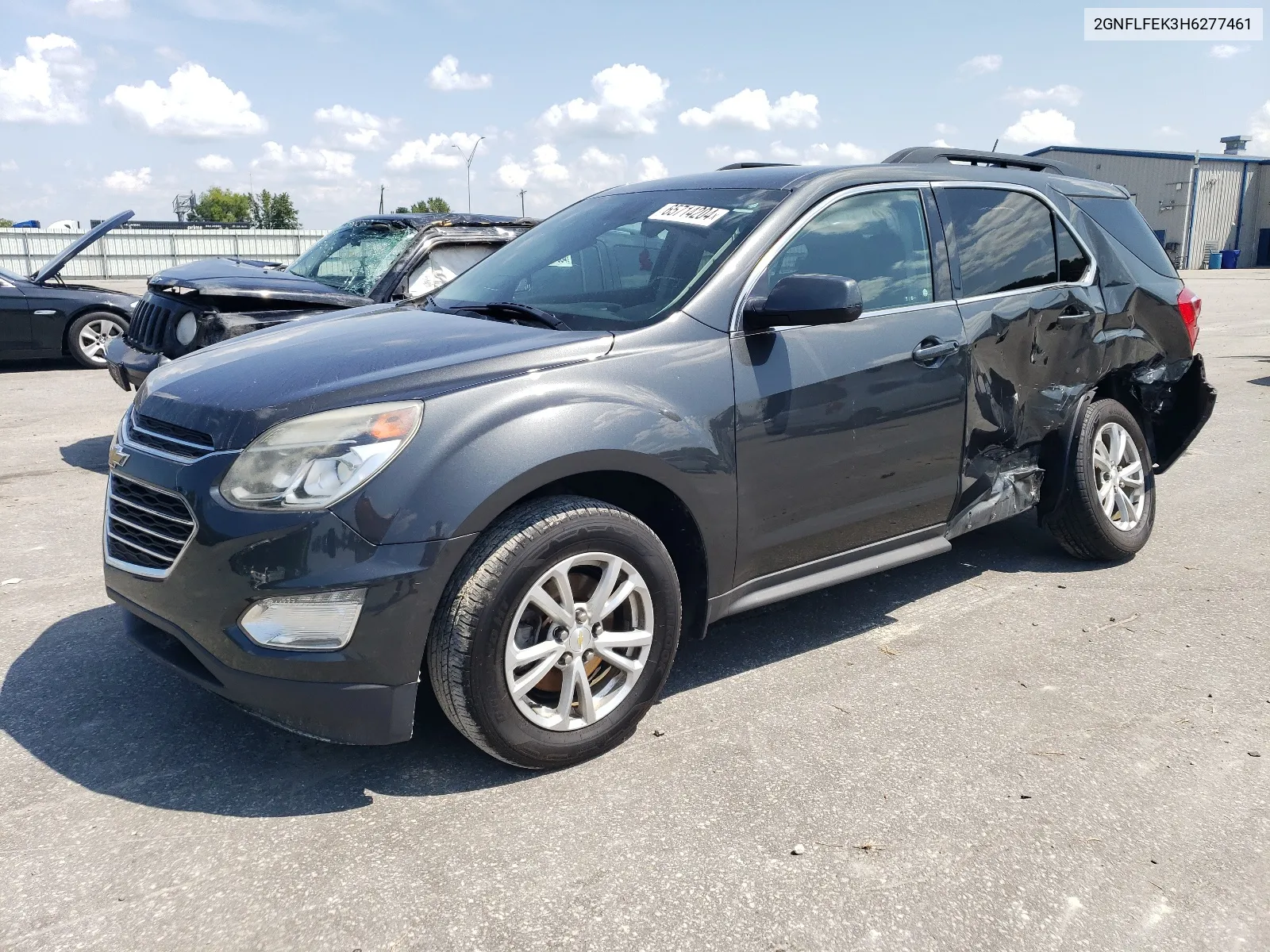 2017 Chevrolet Equinox Lt VIN: 2GNFLFEK3H6277461 Lot: 65714204