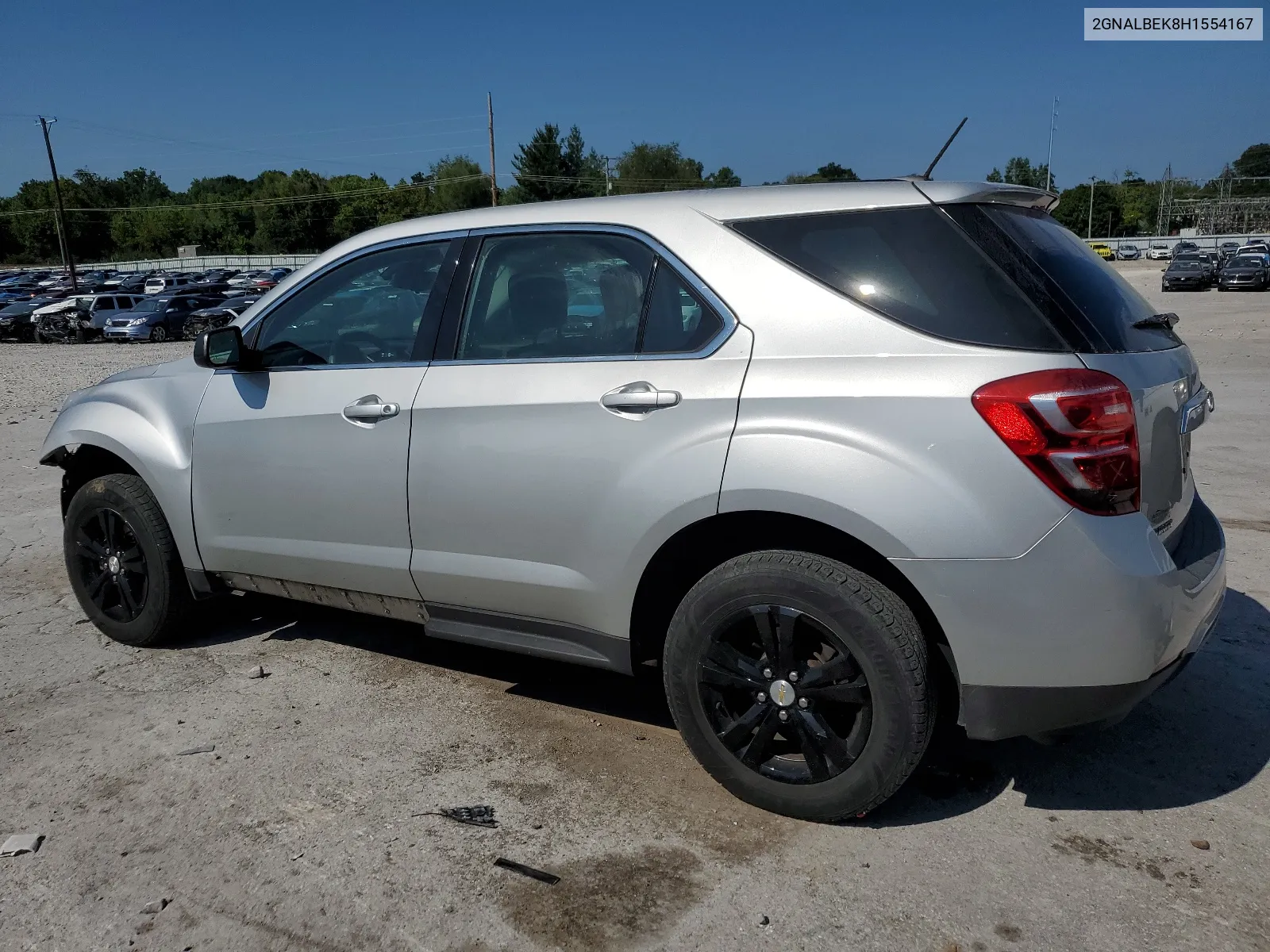 2017 Chevrolet Equinox Ls VIN: 2GNALBEK8H1554167 Lot: 66426714