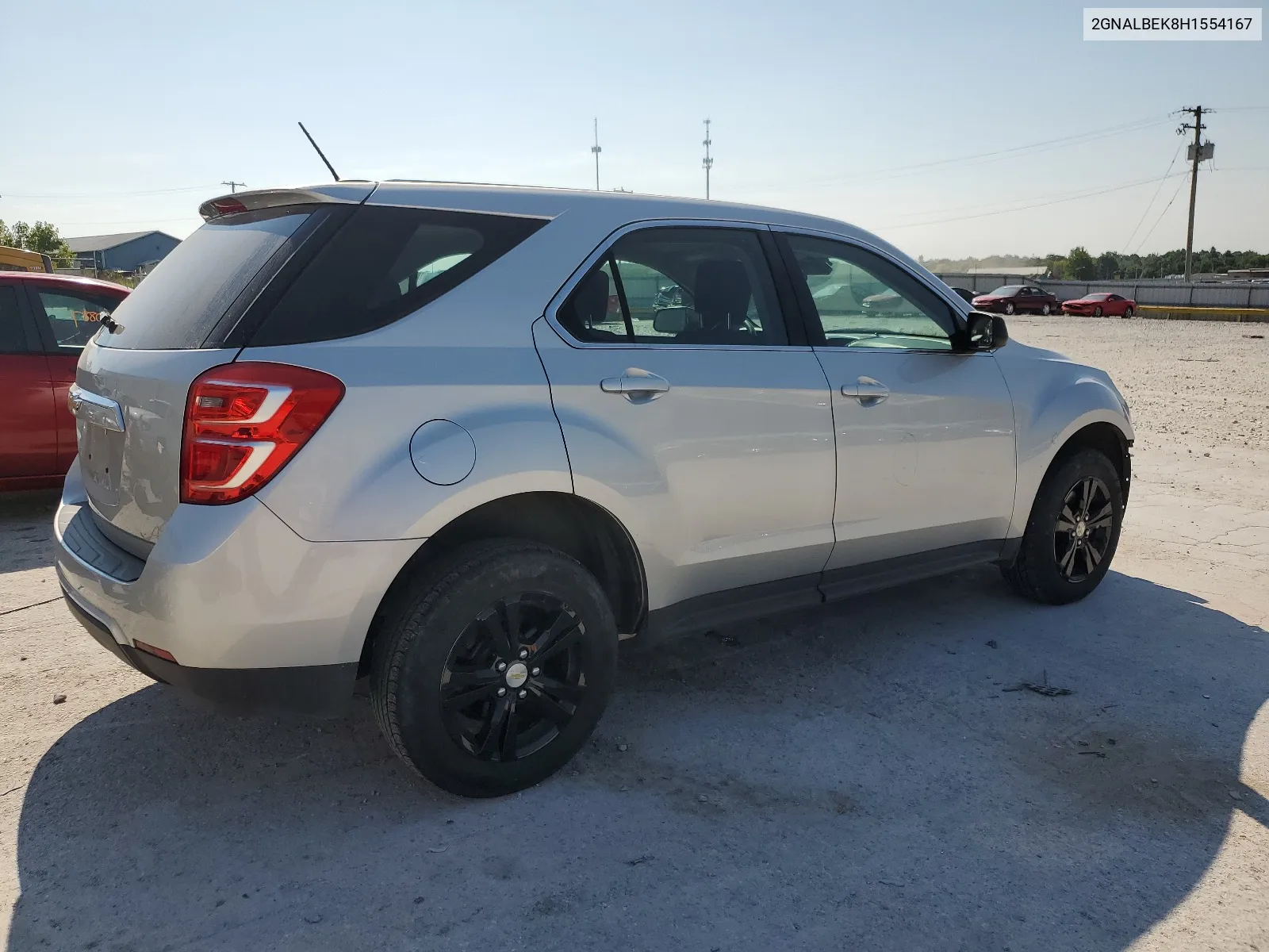 2017 Chevrolet Equinox Ls VIN: 2GNALBEK8H1554167 Lot: 66426714