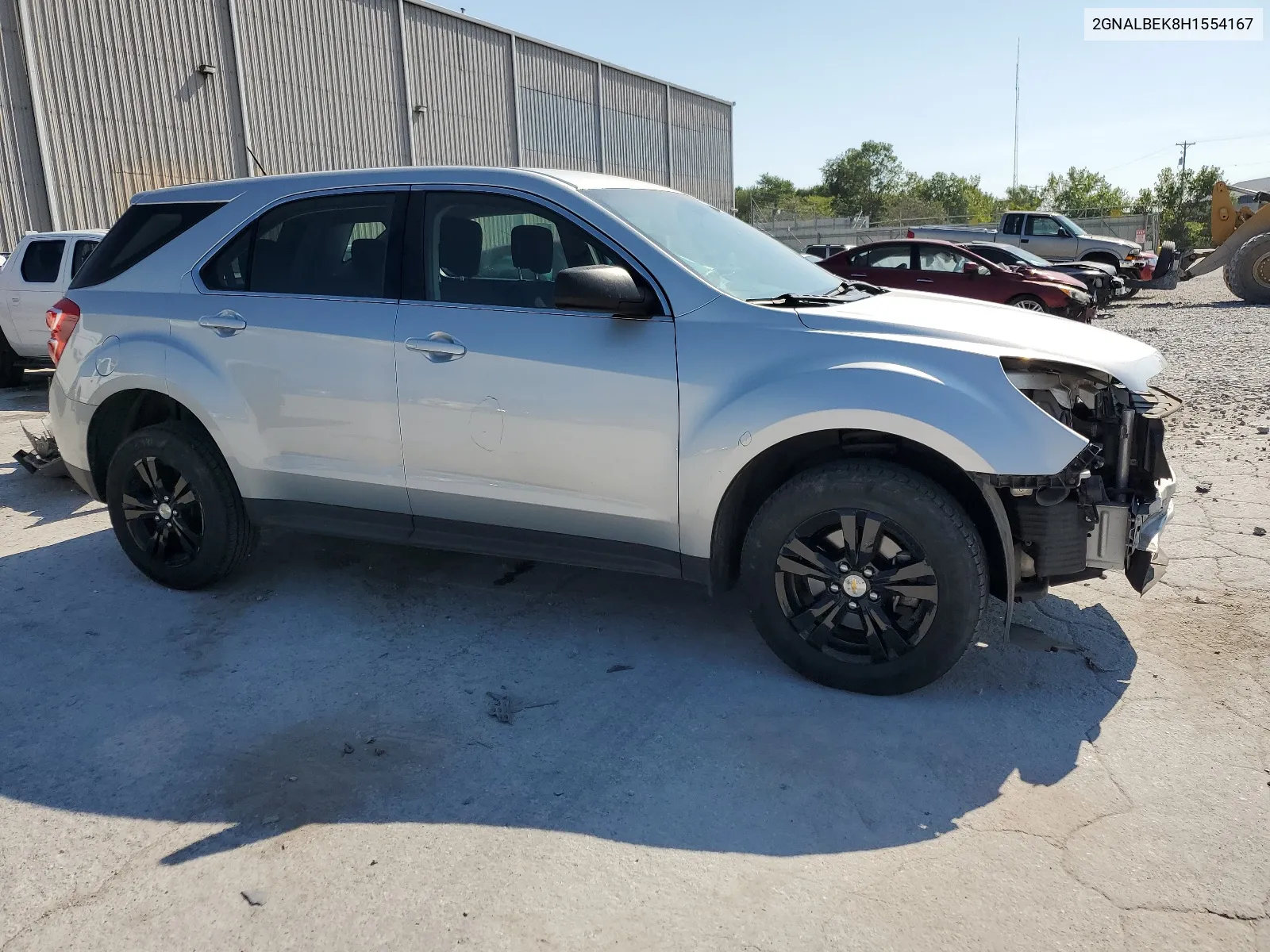 2017 Chevrolet Equinox Ls VIN: 2GNALBEK8H1554167 Lot: 66426714