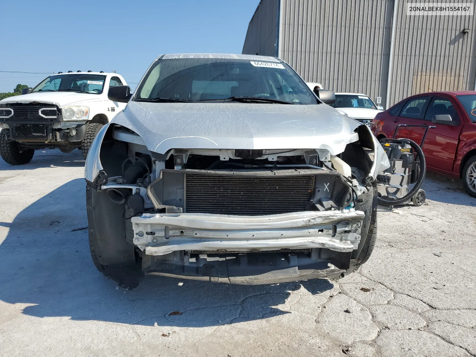 2017 Chevrolet Equinox Ls VIN: 2GNALBEK8H1554167 Lot: 66426714