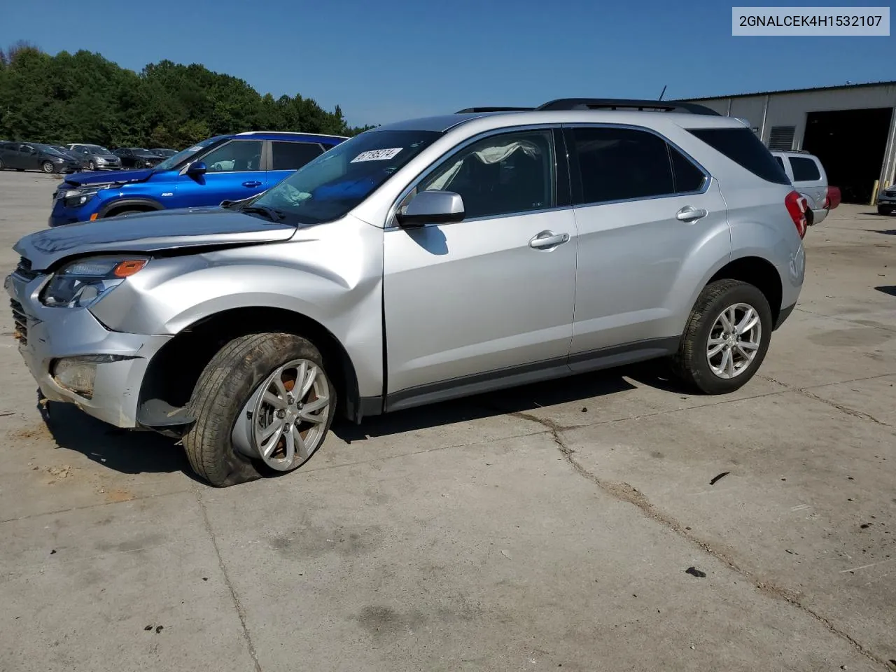 2017 Chevrolet Equinox Lt VIN: 2GNALCEK4H1532107 Lot: 67195274