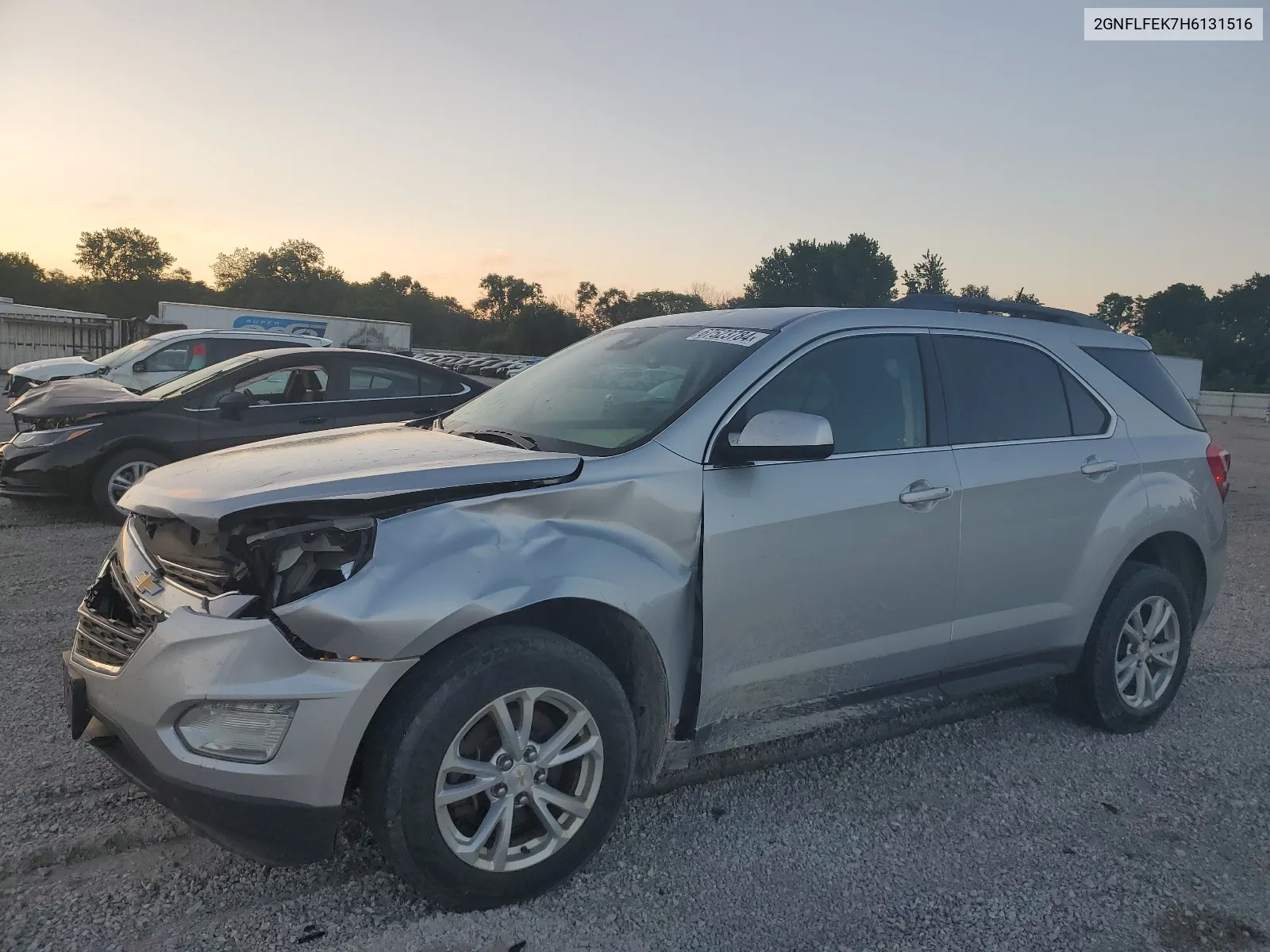 2017 Chevrolet Equinox Lt VIN: 2GNFLFEK7H6131516 Lot: 67523784