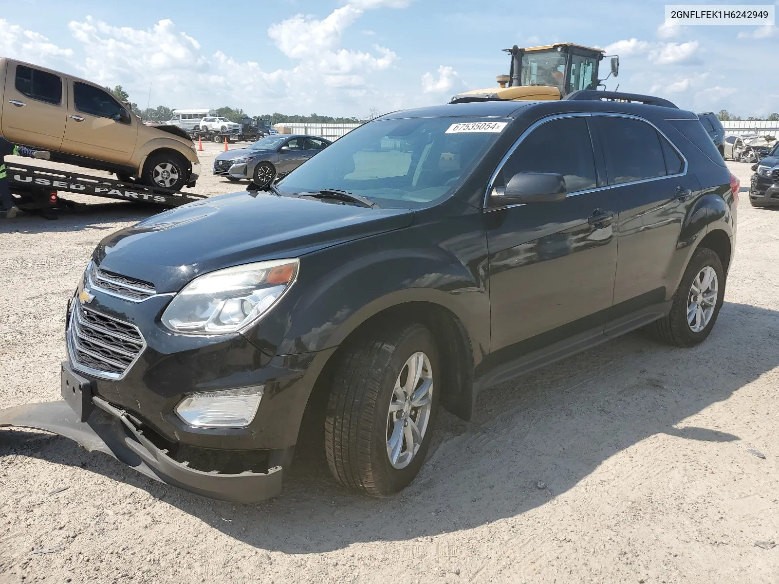 2017 Chevrolet Equinox Lt VIN: 2GNFLFEK1H6242949 Lot: 67535054