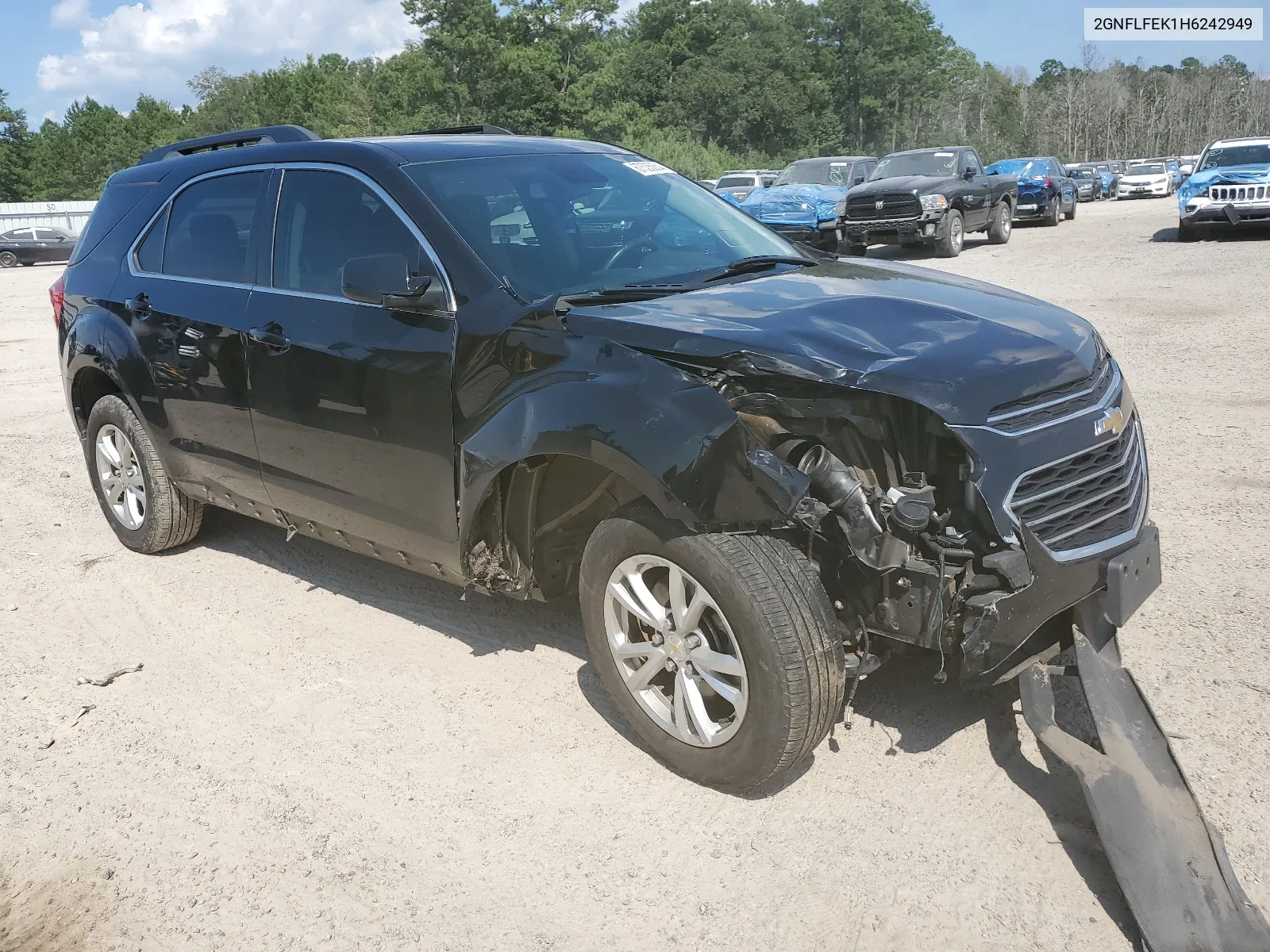 2017 Chevrolet Equinox Lt VIN: 2GNFLFEK1H6242949 Lot: 67535054