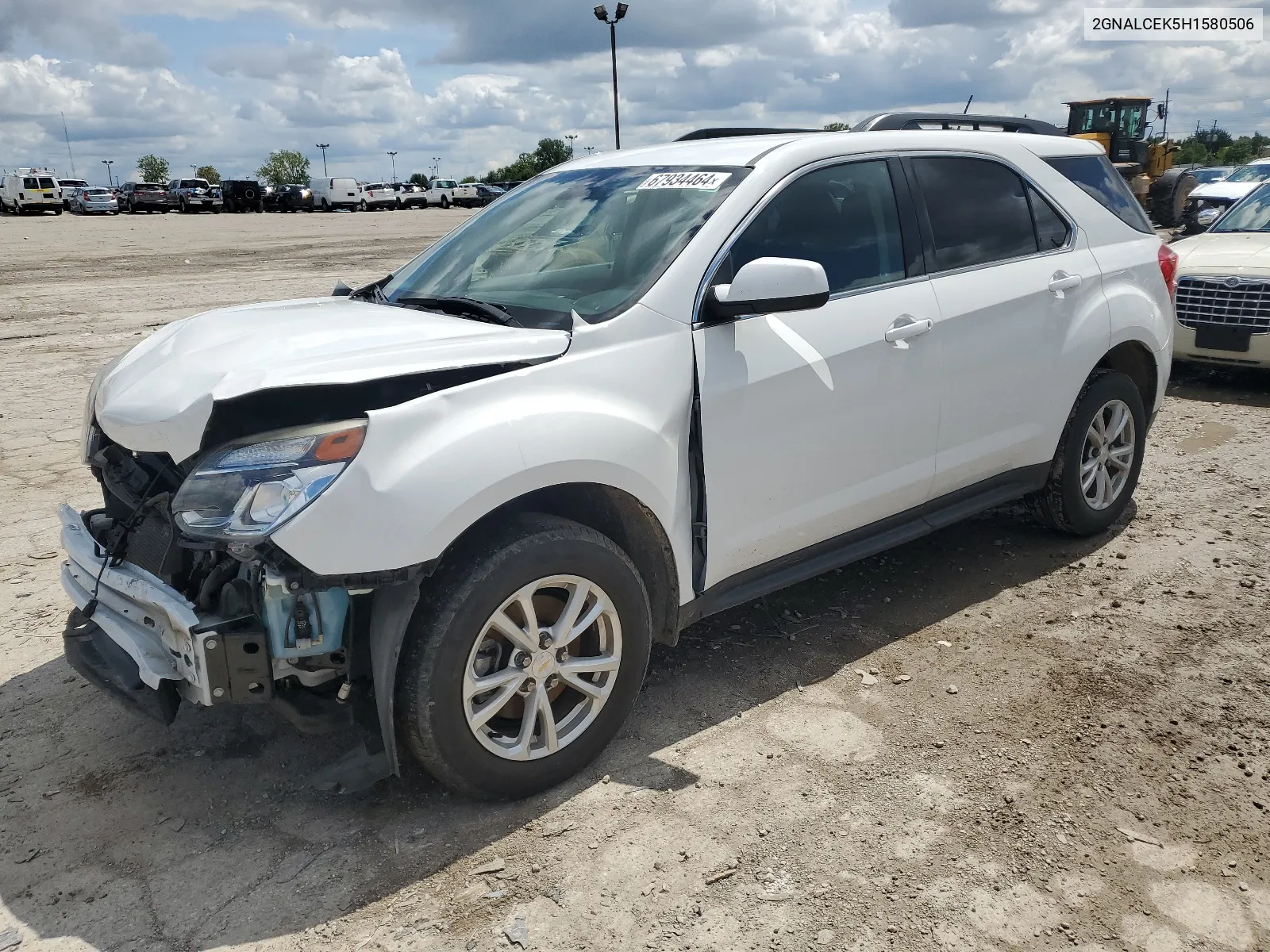 2017 Chevrolet Equinox Lt VIN: 2GNALCEK5H1580506 Lot: 67934464