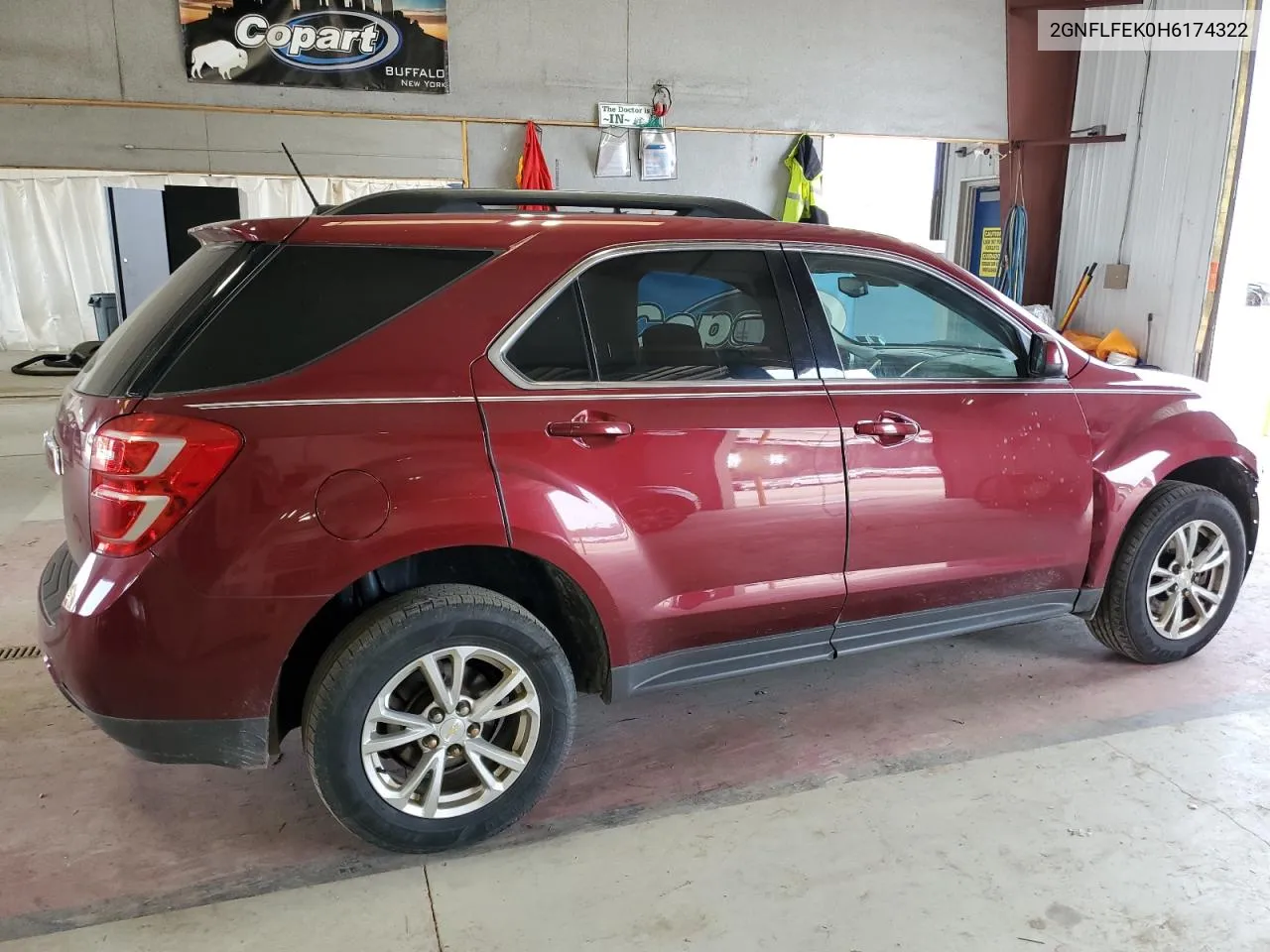 2017 Chevrolet Equinox Lt VIN: 2GNFLFEK0H6174322 Lot: 68067644