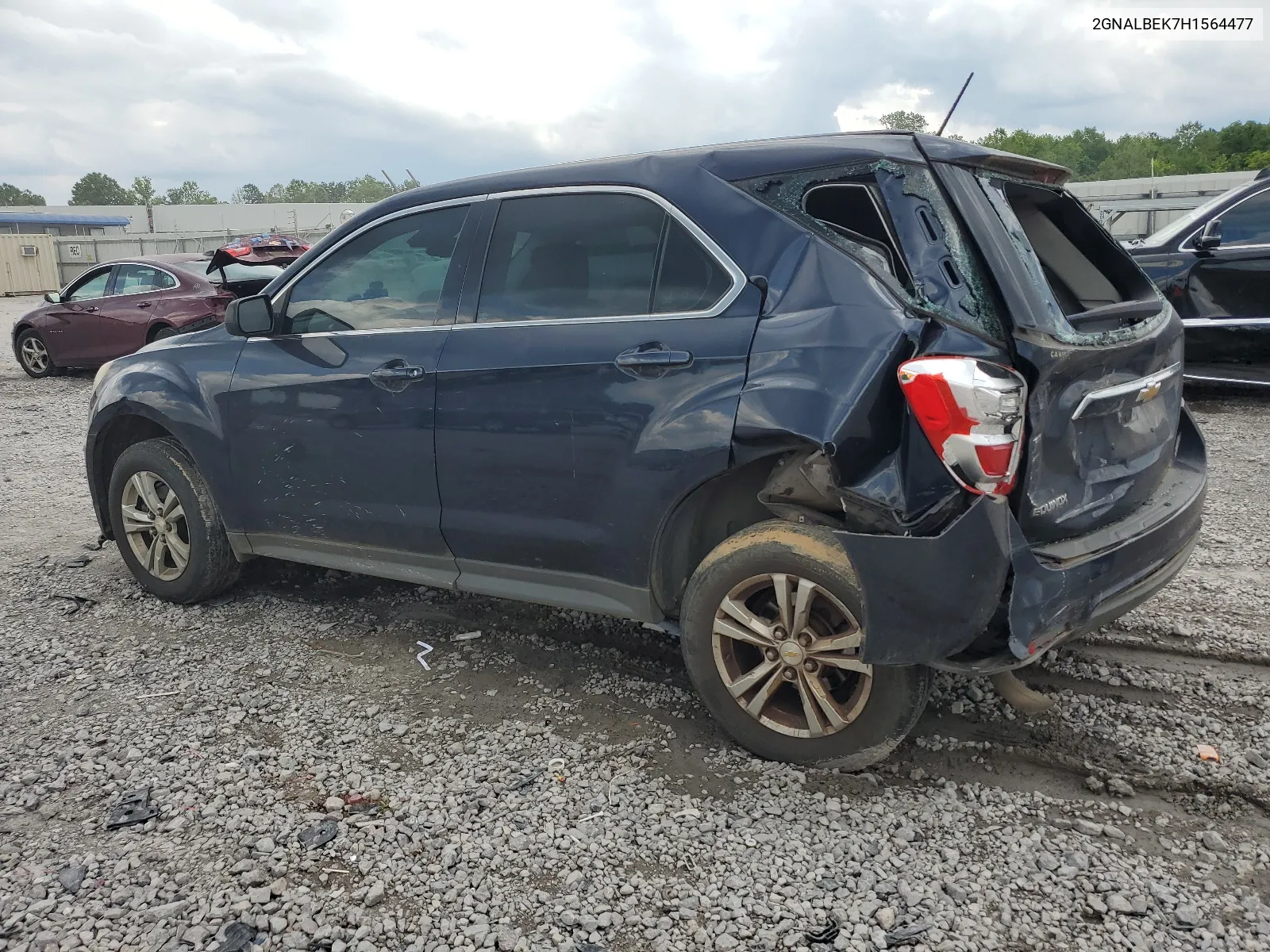 2017 Chevrolet Equinox Ls VIN: 2GNALBEK7H1564477 Lot: 68641604