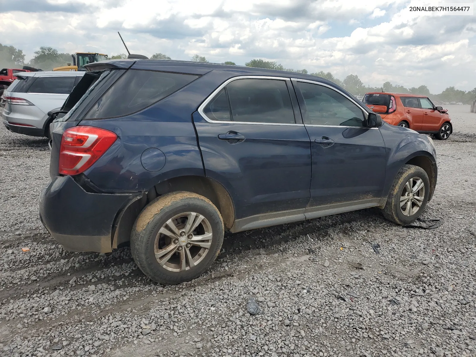 2017 Chevrolet Equinox Ls VIN: 2GNALBEK7H1564477 Lot: 68641604