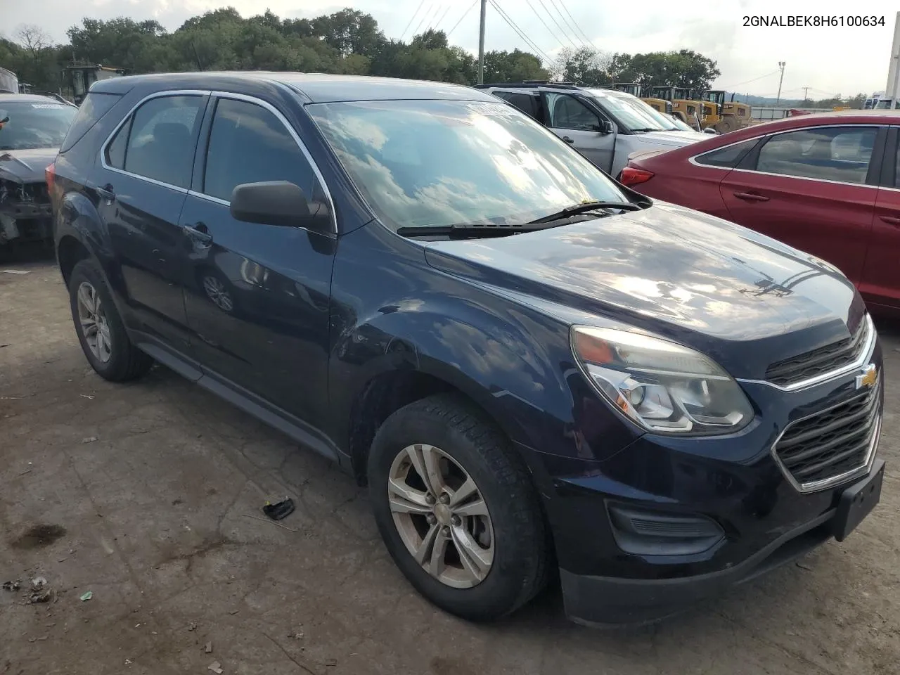 2GNALBEK8H6100634 2017 Chevrolet Equinox Ls