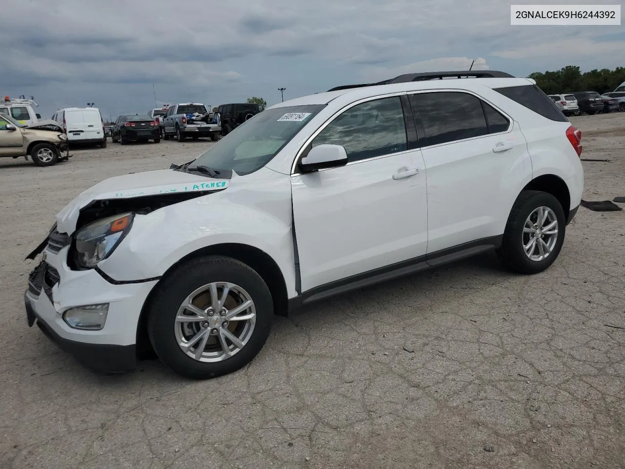 2GNALCEK9H6244392 2017 Chevrolet Equinox Lt